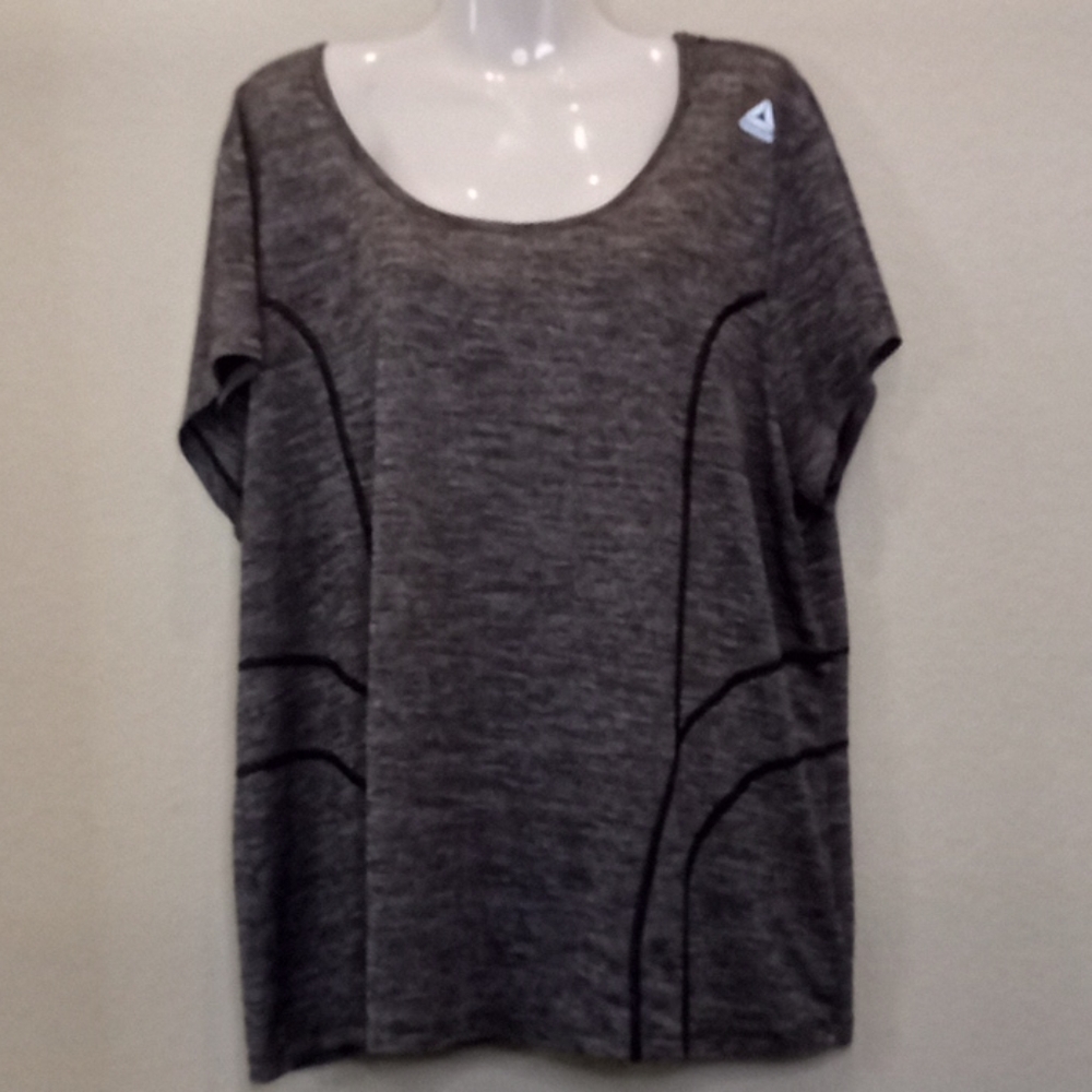 Reebok Microstriped Dri-Fit Shirt